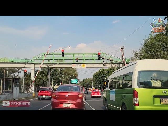 Periferico Sur,Circuito Azteca,Tren Ligero Xochimilco y sus Cruces alcaldia Coyoacan CDMX,