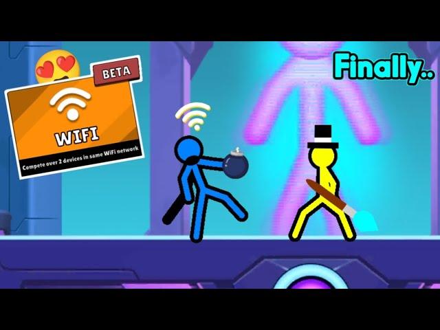 Wifi Multiplayer is Here - New Update || Supreme Duelist Stickman ||