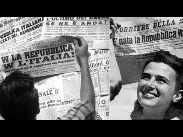 2 Giugno 1946 - Nasce la Repubblica Italiana