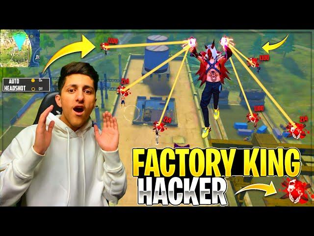 Factory King Hacker I Meet Hacker On Factory Roof | Diamond Hacker. Wall Hacker- Garena Free Fire