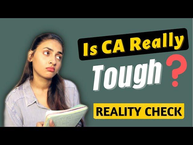 Is CA tough? | Why CA is hard to crack? | Reality Check on CA Course | @azfarKhan