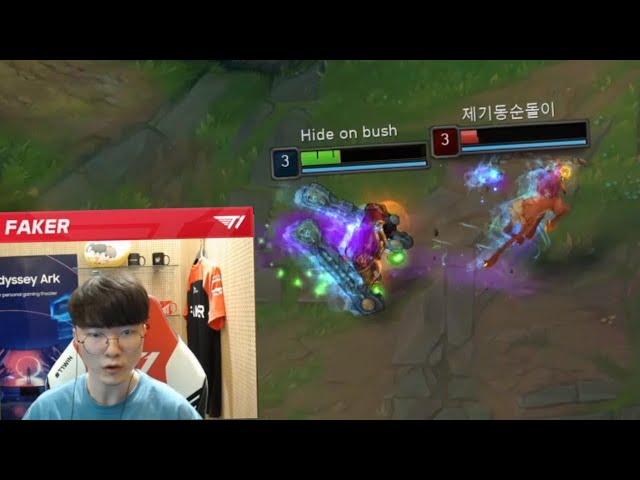 T1 Faker Plays K'Sante in URF For The First Time