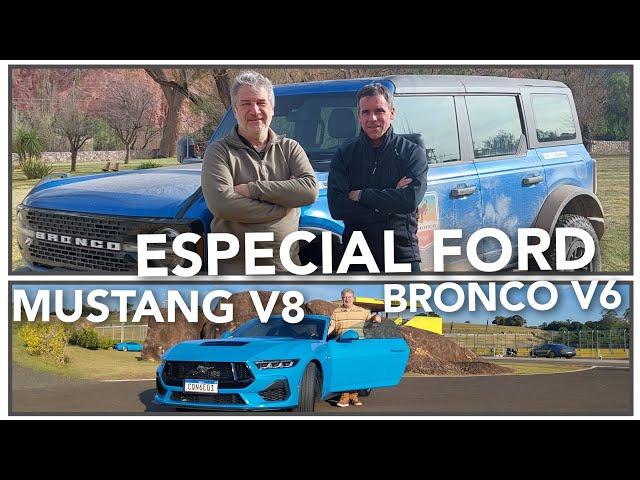 LANZAMIENTO FORD BRONCO V6 Y NUEVO MUSTANG GT V8. AUTO AL DÍA (6.7.2024)