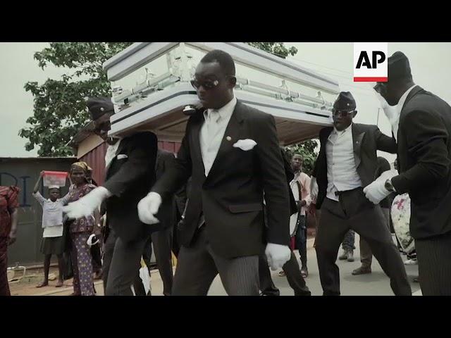 Music, dance and colour transform traditional burials