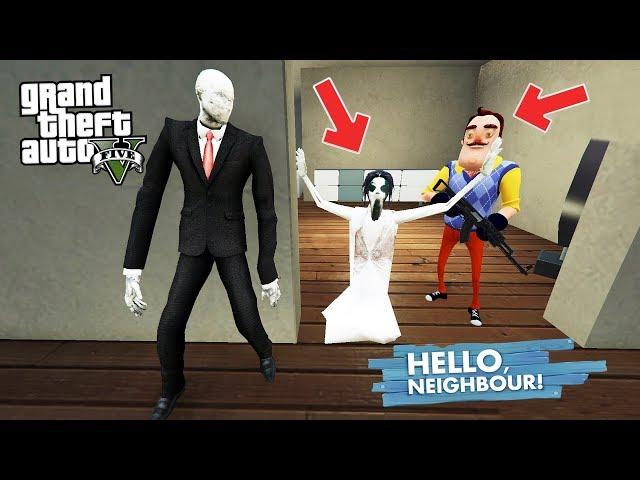 GTA 5 WİLSON'IN EVİNDEN SLENDERMAN'İN KIZI SLENDRİNA'YI KURTARDIM