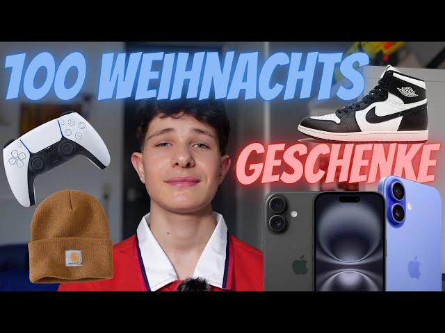 100 WEIHNACHTSGESCHENKE (für Jungs)