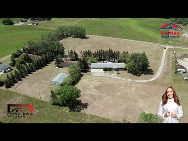 Dream property with 6.92 scenic acres near Airdrie and Calgary!