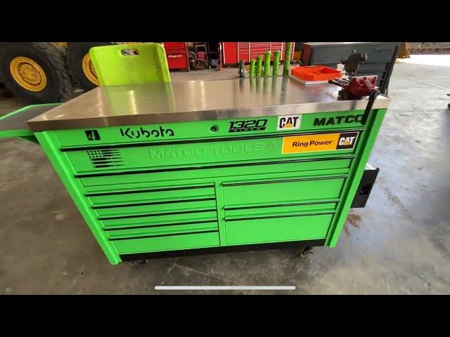 Heavy equipment (Cat) mechanic toolbox tour (pt 1)