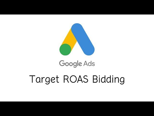 Target ROAS Bid Strategy   Google Ads