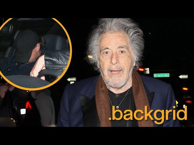 Al Pacino & Leonardo DiCaprio  enjoyed a lengthy dinner at Cipriani in Beverly Hills