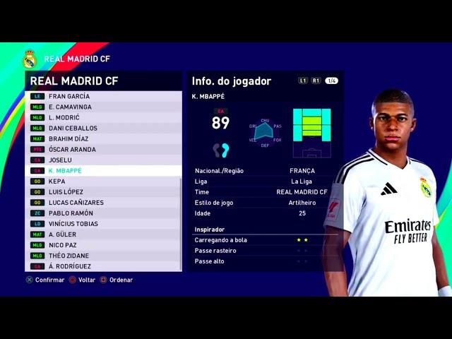 PES 2021 OPTION FILE PS4 PS5 PC UPDATE SEASON 2024