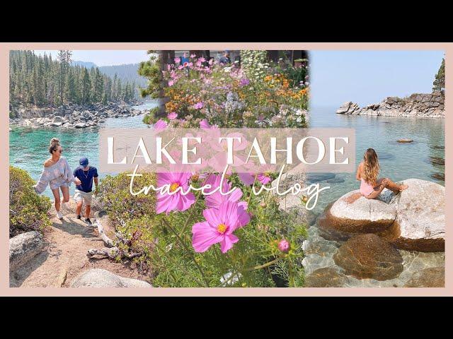 LAKE TAHOE VLOG | exploring Emerald Bay, Secret Cove, Heavenly Mountain, & more!