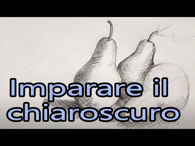 imparare il Chiaroscuro a tratteggio Tutorial