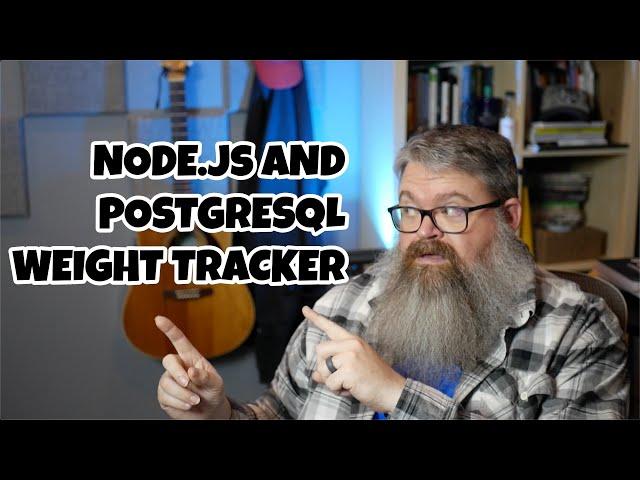 Build a Weight Tracker App with Node.js and PostgreSQL