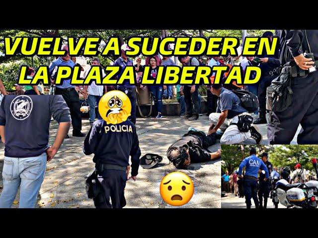 LLEGARON TODAS LAS AUTORIDADES A LA PLAZA LIBERTAD  ESTO OCURRIÓ ESTE DÍA 