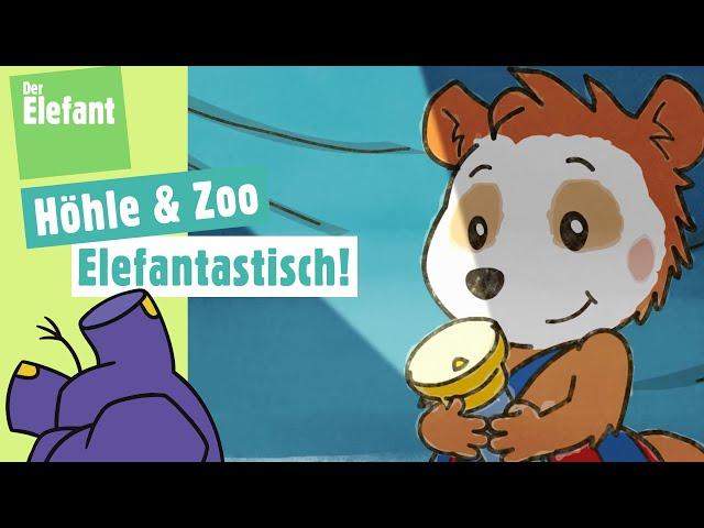 Bobo baut eine Höhle & Bobo geht in den Zoo | Der Elefant | WDR