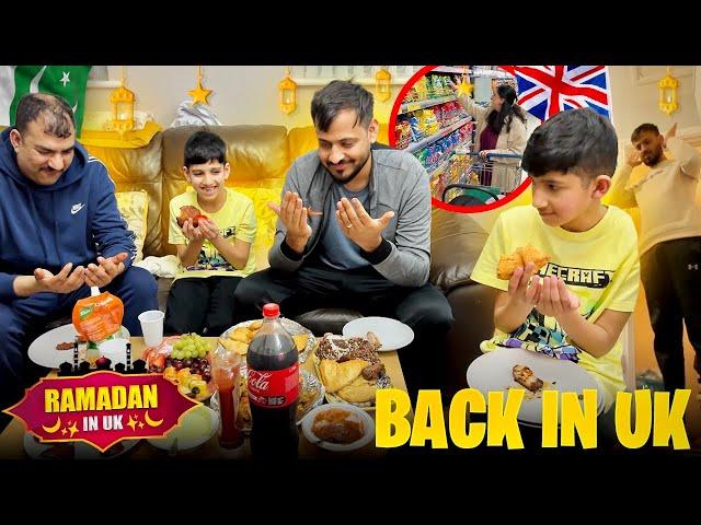 First day back in Uk|| How did we spend our sehri and iftaari || Our Ramadan routines in Uk