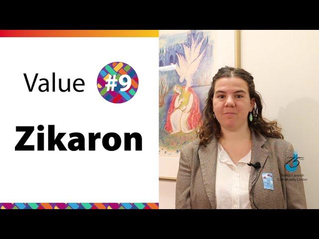 May's Value of The Month | Zikaron