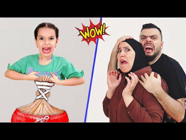 مقالب في بابا و سرى لمدة 24 ساعة !!