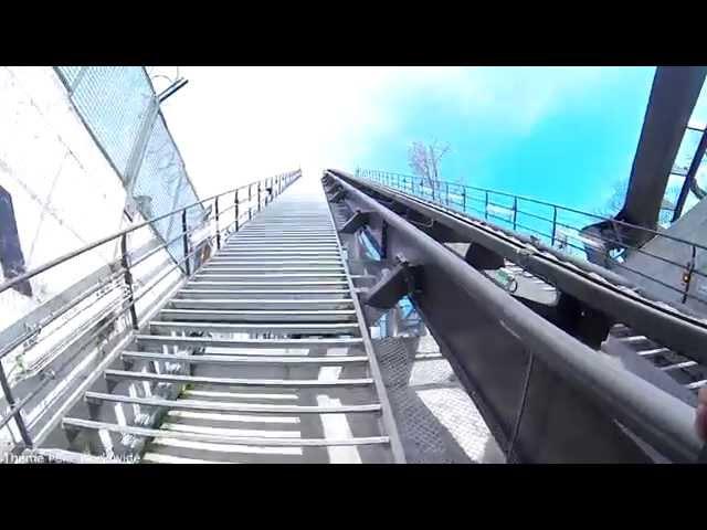 Raptor Front Row On Ride POV - Gardaland