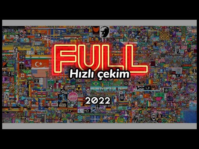 r/place Full 2022 (hızlı çekim) HD