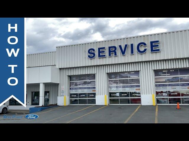 A look at your Service Appointment - MacPhee Ford