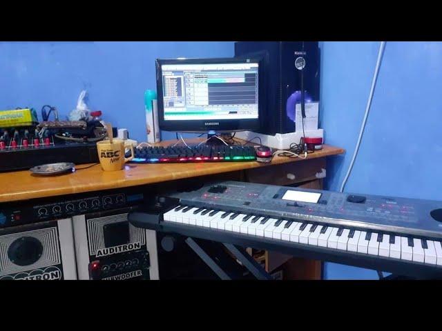 keseruan di studio Adi Muhtar.. proses pembuatan lagu lampung terbaru