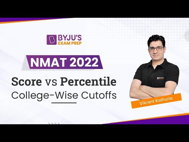 NMAT Score vs Percentile | NMAT Expected Cut-Offs | Sectional & College-Wise NMAT 2022 Cutoffs #nmat