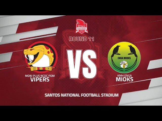 NCDC Vipers vs Enga Mioks | Match Highlights | Digicel ExxonMobil Cup 2024 | Round 11