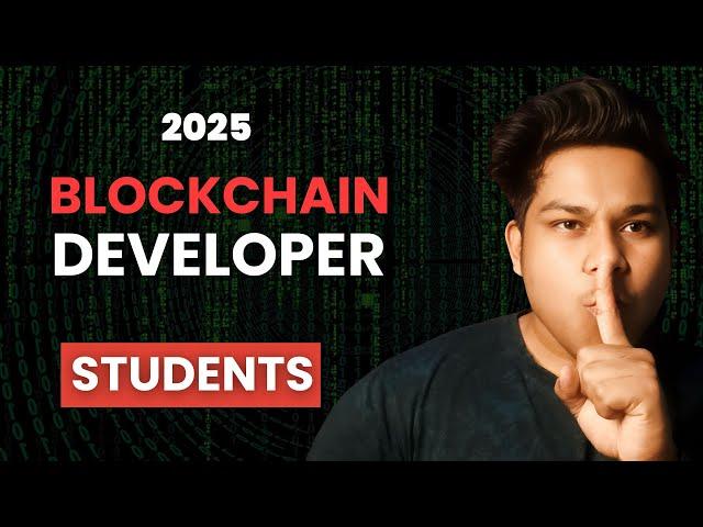  Blockchain Developer Roadmap 2025: Become a Web3 Expert Step-by-Step!