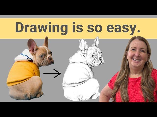 Stop Overthinking Drawing | My Simple Drawing Process