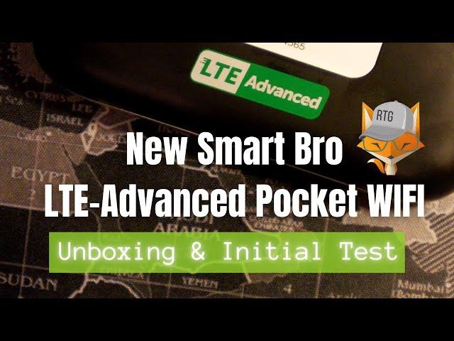 Smart Bro LTE-Advanced Pocket Wifi Unboxing | CAT 6 | 4G+ | Carrier Aggregation | MQ-725