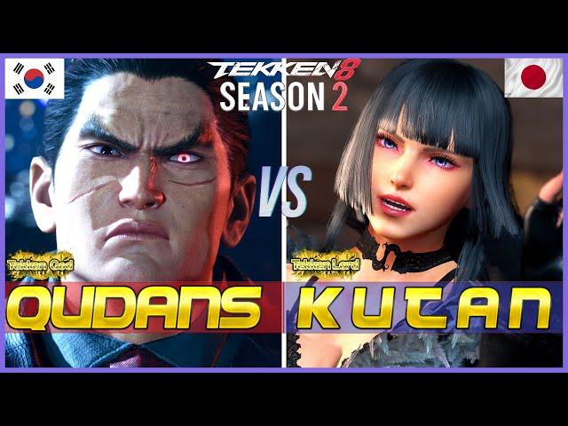 Tekken 8 Season 2 ▰ QUDANS (Kazuya) Vs KUTAN (Lili) ▰ High Level Gameplay