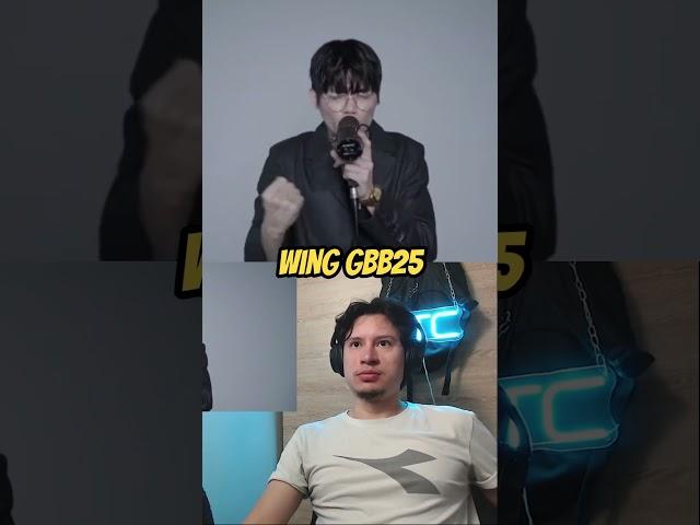 GBB25 World League Solo Wildcard - WING REACTION  #Shorts