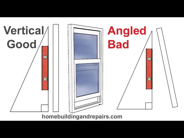 The Standard House Window Might Not Be Installed Any Other Way Than Square, Vertical And Plumb