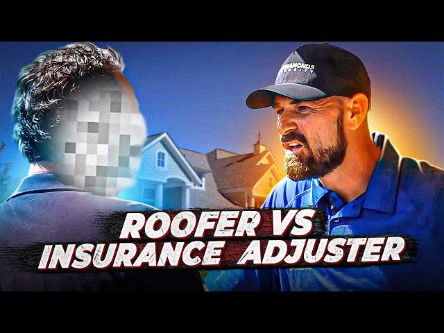 Lee Haight - Roofer Vs. Insurance Adjuster: Large Loss Standoff #leehaight #skydiamonds