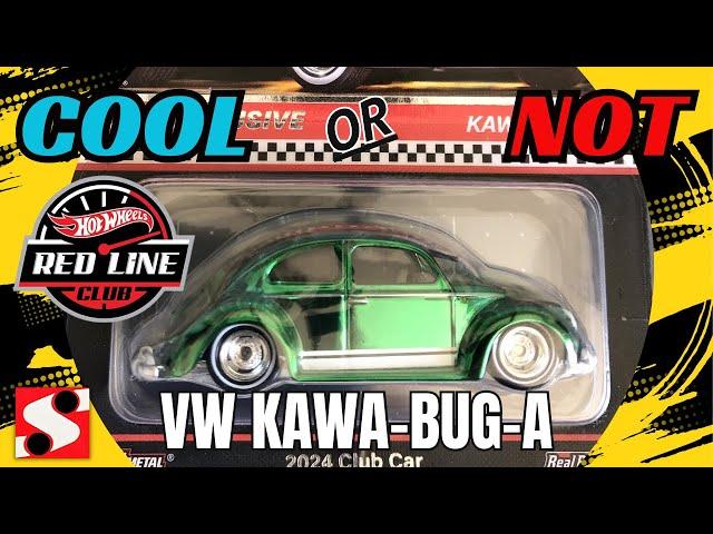 COOL or NOT Hot Wheels Red Line Club VW Kawa-bug-a 2024 Club Car #shorts #vwbug #hotwheels #redline