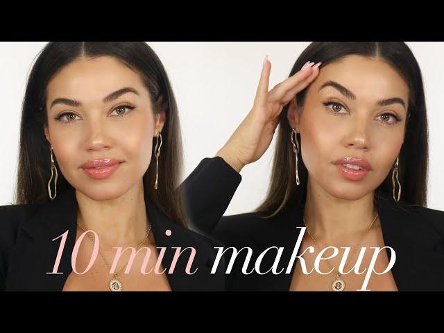 2021 - 10 Minute Everyday Makeup (NO Foundation) | Eman