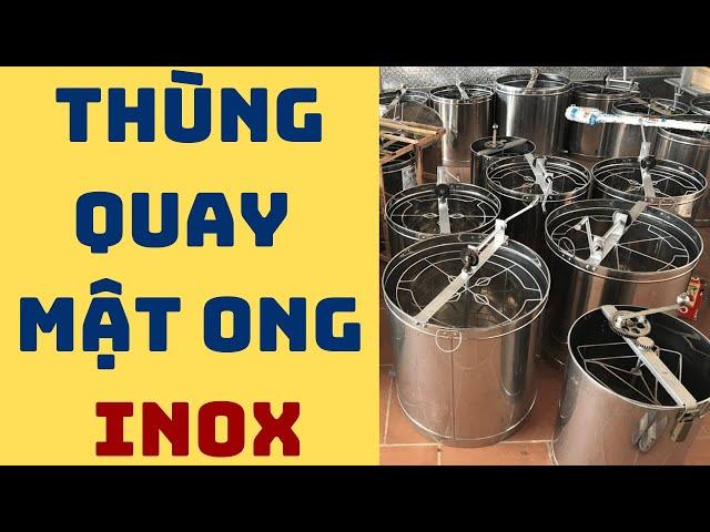 Thùng quay mật ong 2 cầu đến 6 cầu