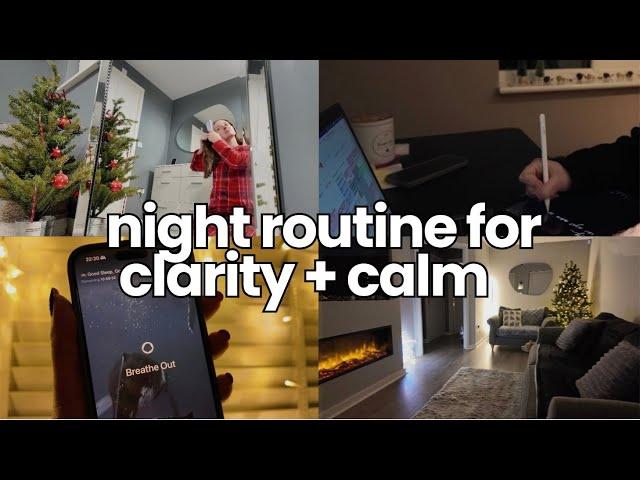 Cozy December Evening Routine | My evening habits that help me find clarity + calm