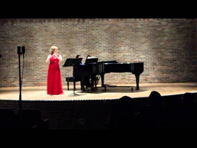 Victoria "Tori" Lupinek Senior Recital-- Widor Suite for Flute and Piano mvt. III Romance