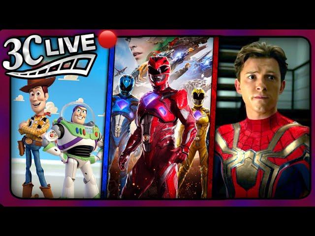 3C Live - Spider-Man 4 Issues, Power Rangers Reboot, Toy Story 5 Update