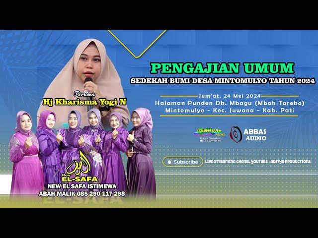 LIVE STREAM PENGAJIAN UMUM || SEDEKAH BUMI DESA MINTOMULYO TAHUN 2024