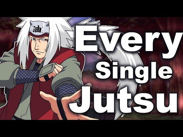 Every Jutsu Jiraiya Can Do