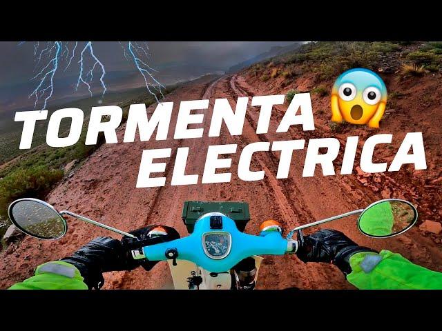 ME AGARRA UNA TORMENTA ELÉCTRICA EN MEDIO DE LA MONTAÑA | EL ANGOSTO JUJUY