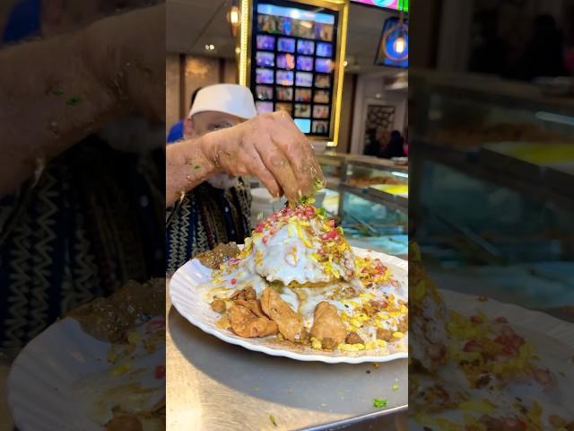 Chaat King of Lucknow (India) Srk Salman sab h dewaneMust Try food in Lucknow #ytshorts  #foodies