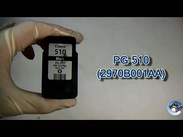 How to Refill Canon PG-510 Black Ink Cartridge