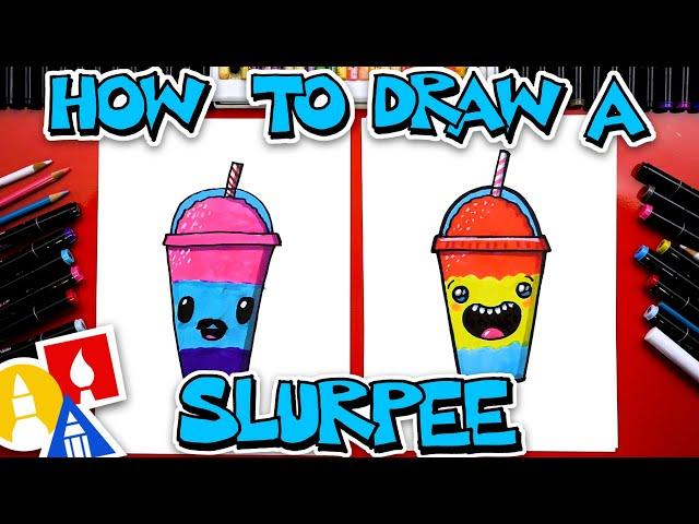 How To Draw A Slurpee From 7-11