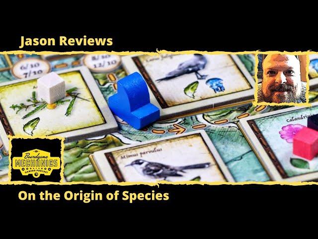 Jason's Board Game Diagnostics of On the Origin of Species