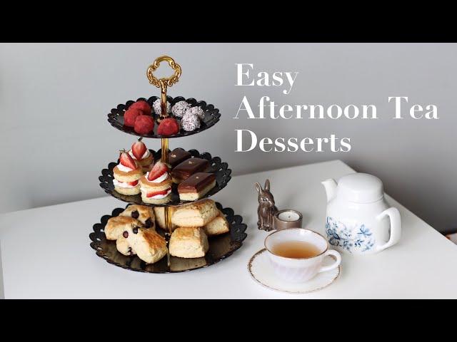 How to make Afternoon Tea Desserts at home | 애프터눈티 디저트 집에서 만드는 법 